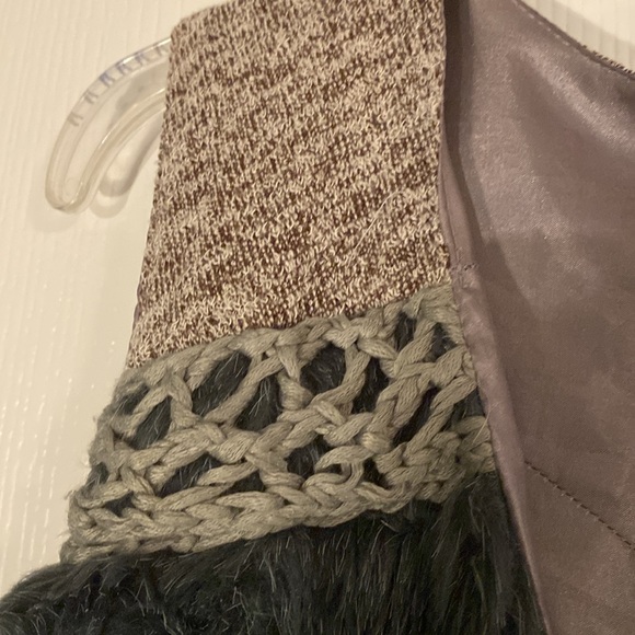 Gimmicks by BKE vest blue brown gray vest size medium - Picture 5 of 7